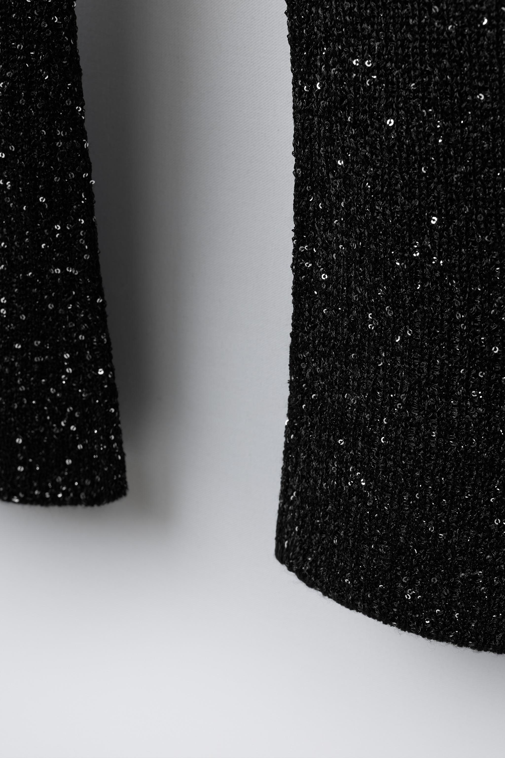 PANTALON ÉVASÉ À PAILLETTES